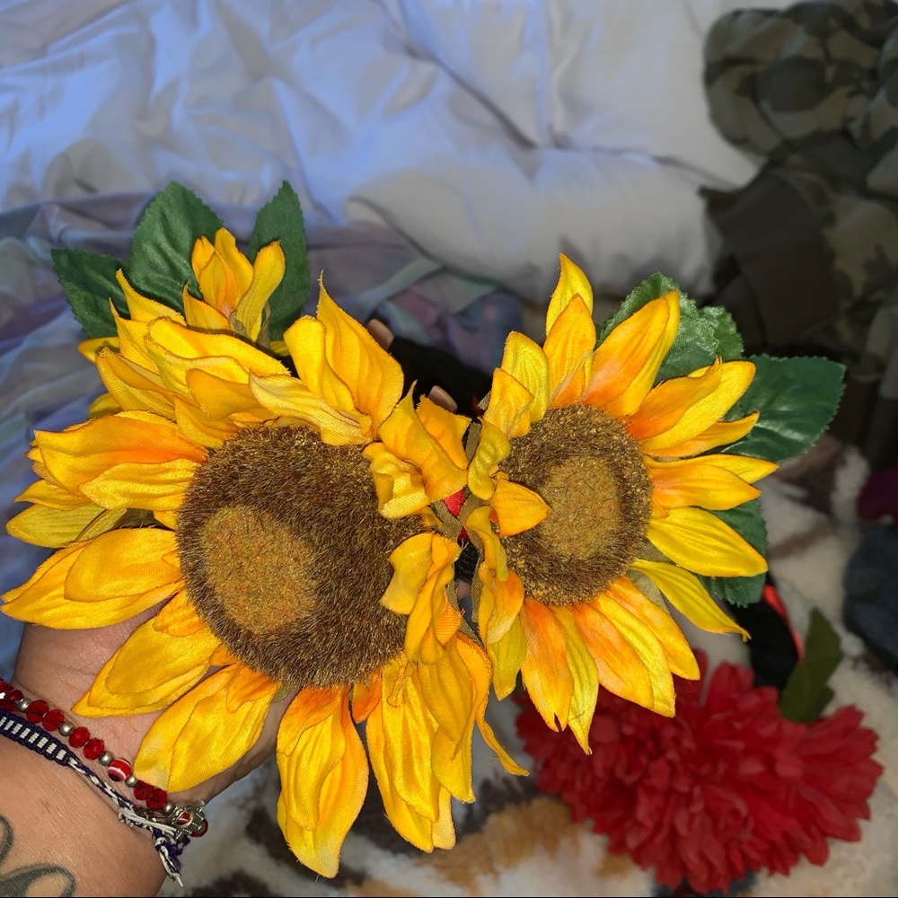 Sunflower catrina headband